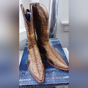 (MEN'S)El General Python NBK Cafe Boots